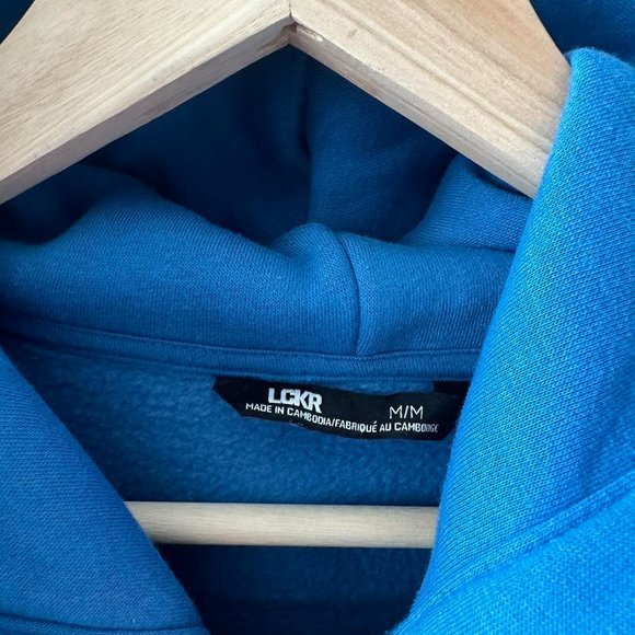 LCKR Footlocker Blue Pullover Hoodie - Picture 8 of 9